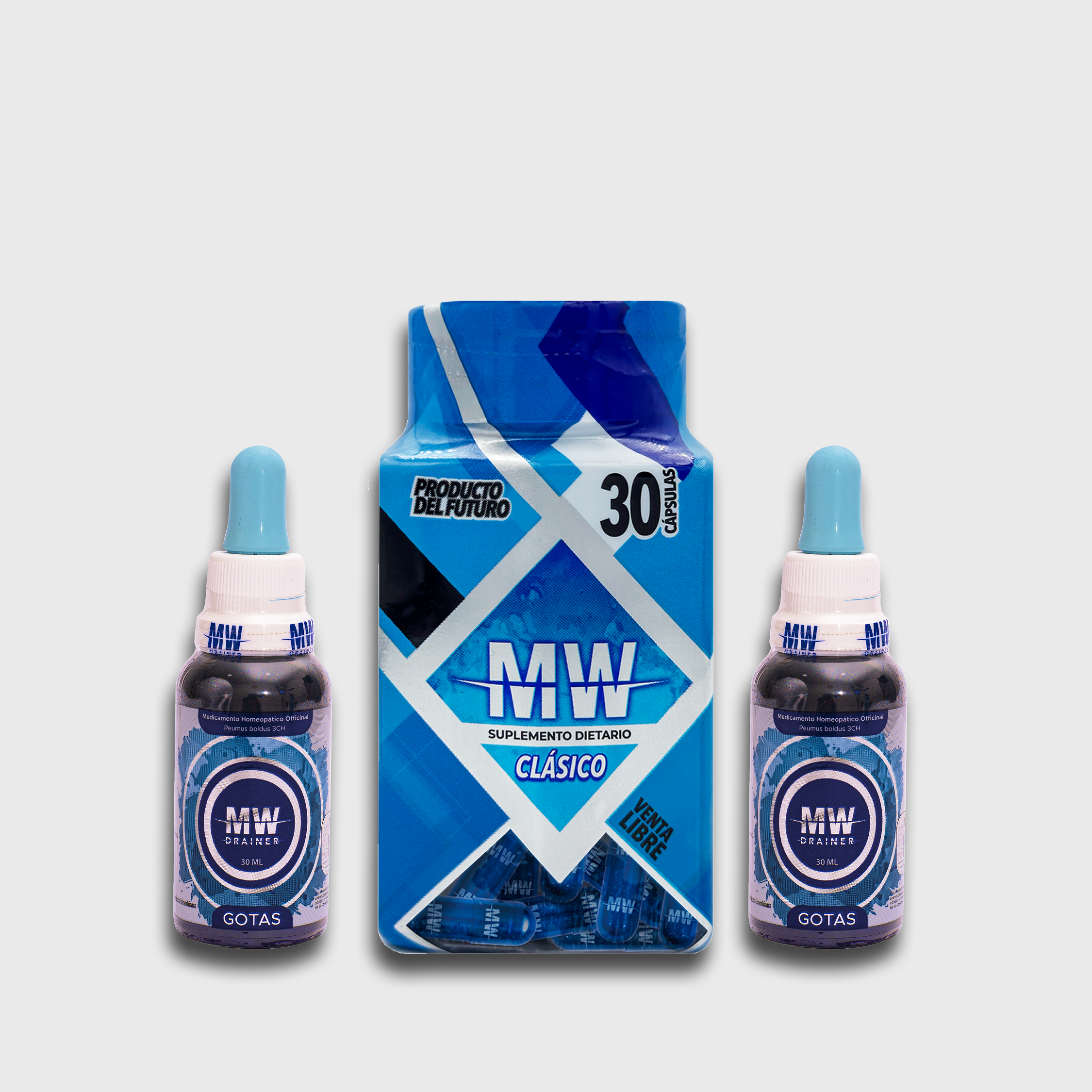 MW CLASSIC + 2 MW DRAINER