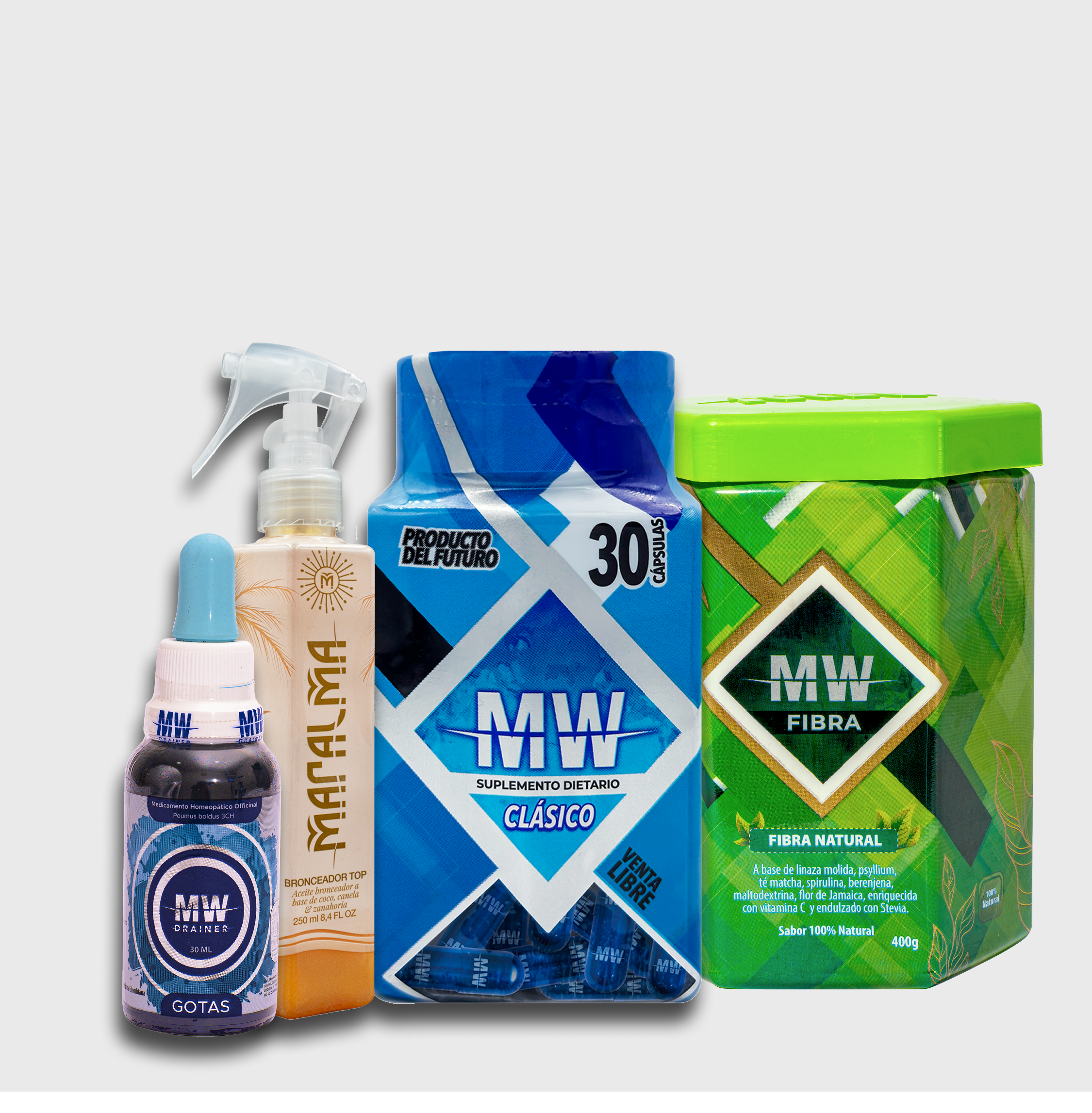 MW CLASSIC + MW DRAINER + MW FIBER + MARALMA